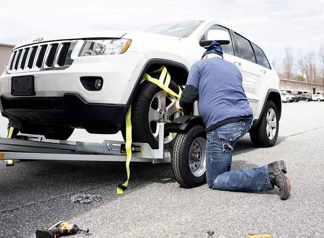 Trained professionals providing towing and roadside assistance
